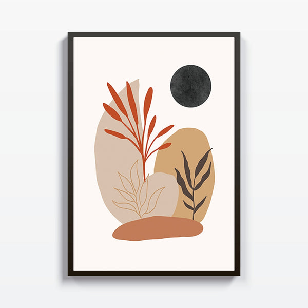 Plantas Desierto cuadro decorativo para sala moderna | arte para hogar | Studio MagArt
