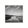 Playa en Blanco y Negro cuadro decorativo para sala moderna | arte para hogar | Studio MagArt