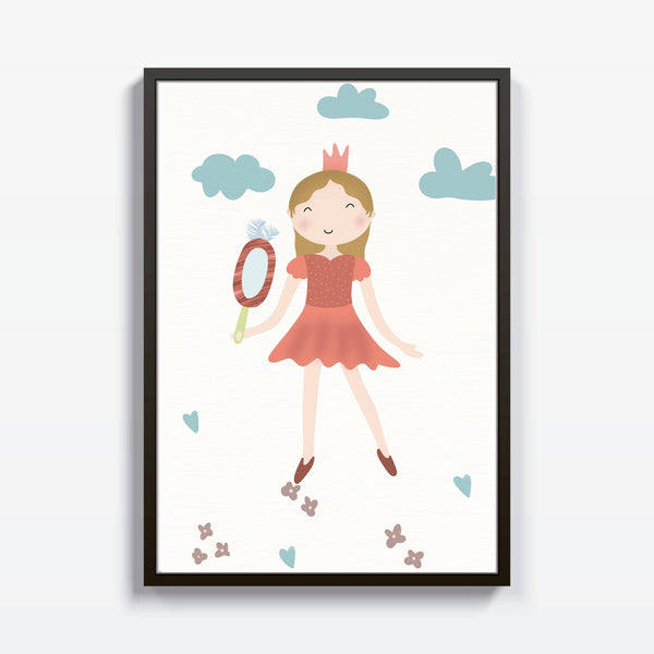 Princess cuadro decorativo para sala moderna | arte para hogar | Studio MagArt