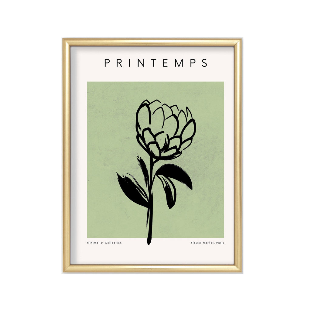 Printemps Alcachofa cuadro decorativo para sala moderna | arte para hogar | Studio MagArt