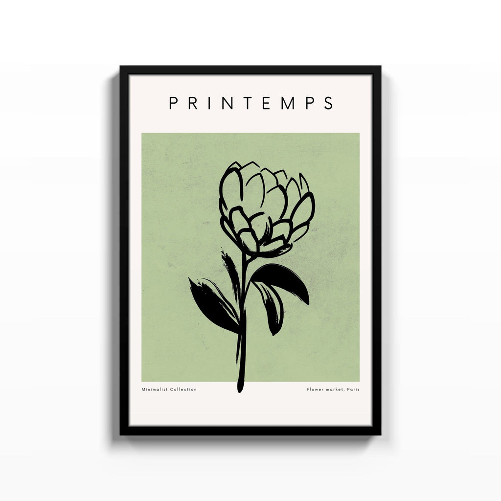 Printemps Alcachofa cuadro decorativo para sala moderna | arte para hogar | Studio MagArt