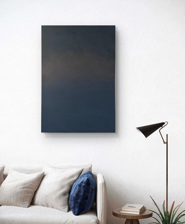 Profundidad Azul – Óleo sobre lienzo 70 × 100 cm cuadro decorativo moderno para hogar | Studio MagArt