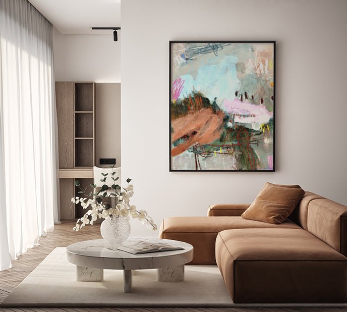 Pulso Urbano cuadro decorativo para sala moderna | arte para hogar | Studio MagArt