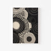 Puntos Ancestrales – cuadro decorativo con marco blanco | Studio MagArt