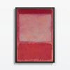 "Red on Pink" (1960) – Mark Rothko cuadro decorativo moderno para hogar | Studio MagArt