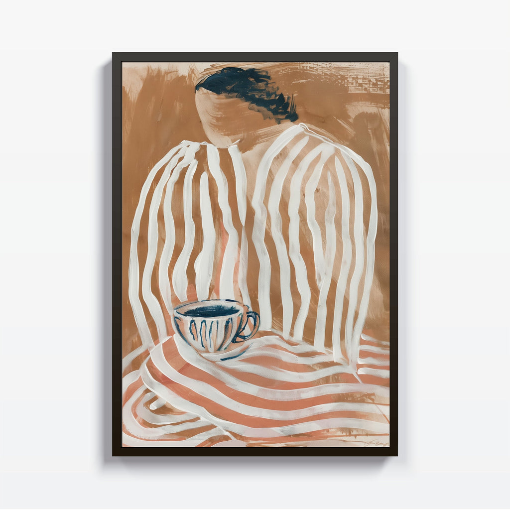 Reflejo de serenidad: la belleza en los pequeños momentos cuadro decorativo para sala moderna | arte para hogar | Studio MagArt