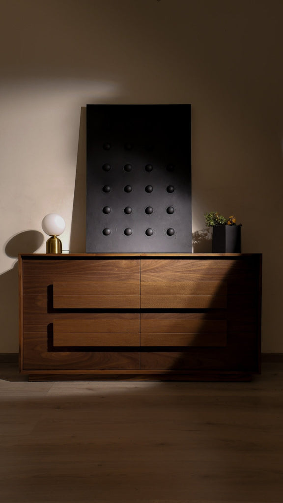 Relieve Negro — Acrílico con esferas 70 × 100 cm cuadro decorativo moderno para hogar | Studio MagArt