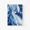 Remolino Azul – cuadro decorativo con marco blanco | Studio MagArt
