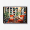 Rincón de Lectura con Encanto Vintage cuadro decorativo para sala moderna | arte para hogar | Studio MagArt