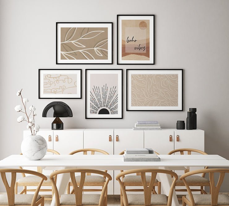 Rostros en Movimiento cuadro decorativo para sala moderna | arte para hogar | Studio MagArt