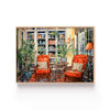 Sala de Lectura – cuadro decorativo con marco natural | Studio MagArt