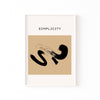 Simplicity Pincel cuadro decorativo para sala moderna | arte para hogar | Studio MagArt