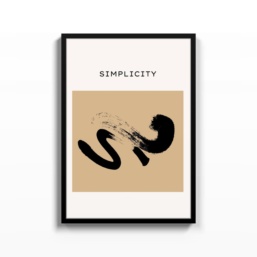 Simplicity Pincel cuadro decorativo para sala moderna | arte para hogar | Studio MagArt