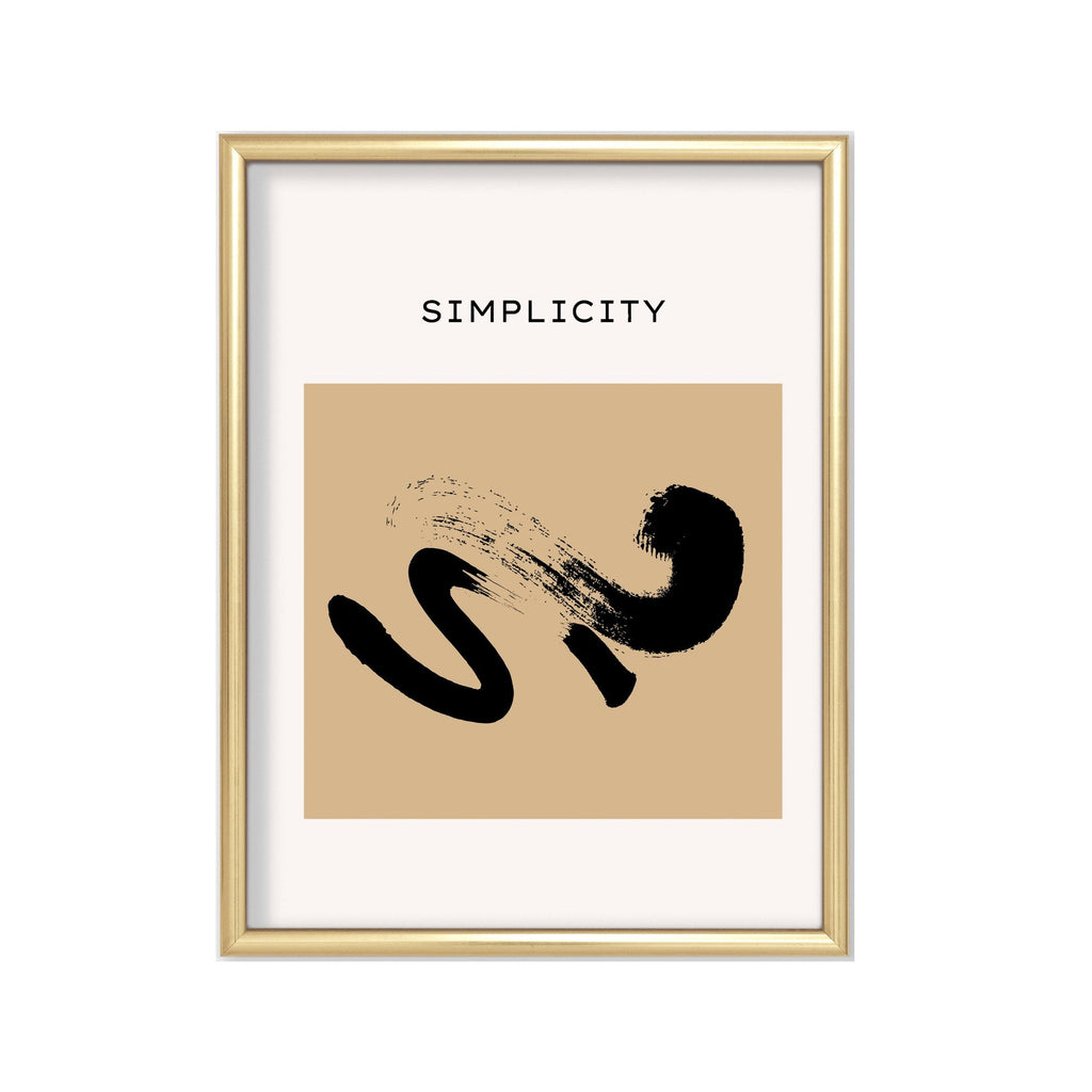 Simplicity Pincel cuadro decorativo para sala moderna | arte para hogar | Studio MagArt