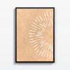 Sol Blanco cuadro decorativo para sala moderna | arte para hogar | Studio MagArt