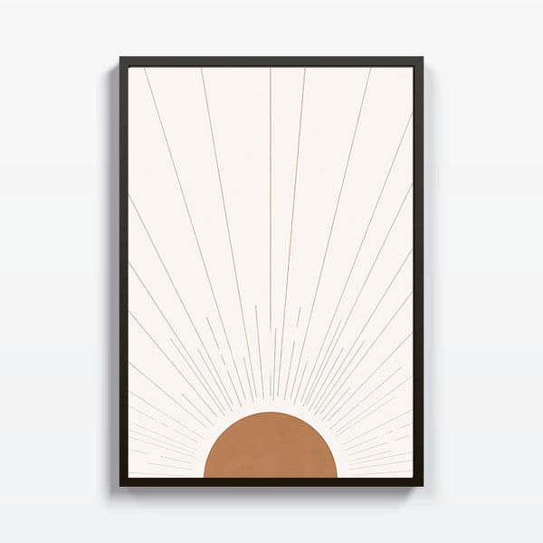 Sol de Mañana cuadro decorativo para sala moderna | arte para hogar | Studio MagArt