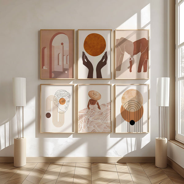 Sol de Media Noche cuadro decorativo moderno para hogar | Studio MagArt