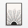 Sol en Silencio cuadro decorativo para sala moderna | arte para hogar | Studio MagArt