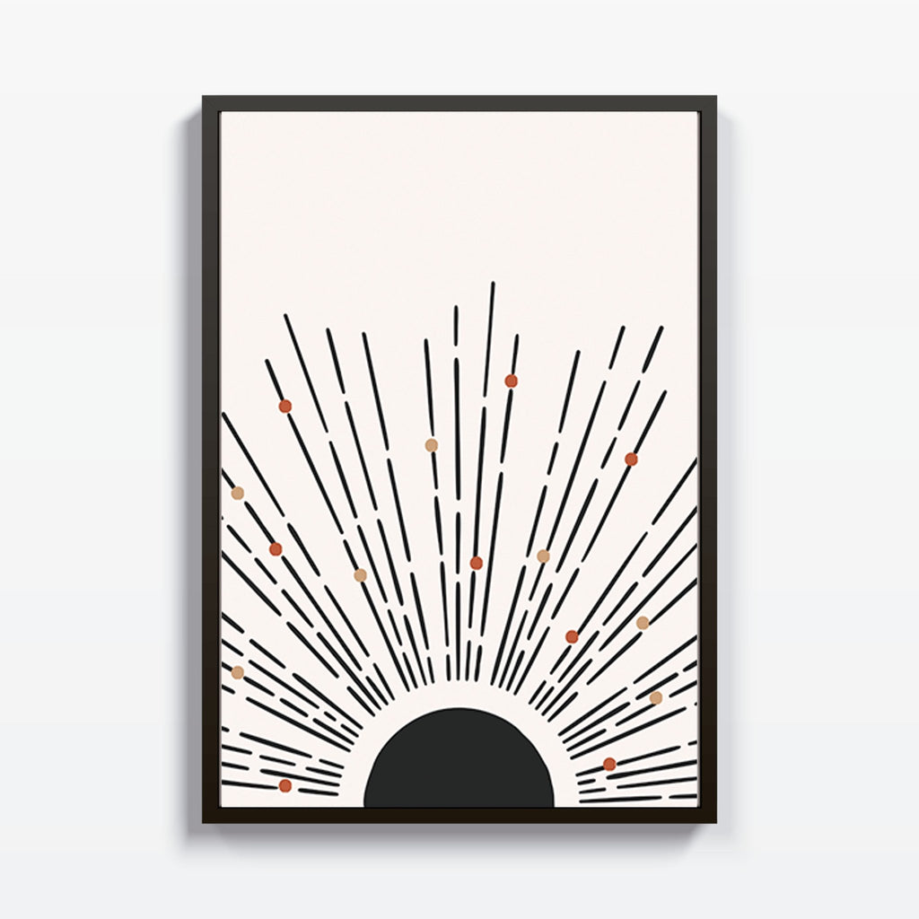 Sol en Silencio cuadro decorativo para sala moderna | arte para hogar | Studio MagArt