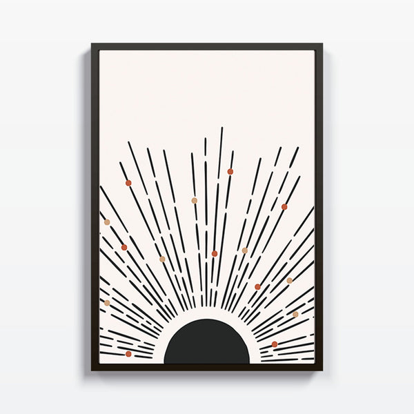 Sol en Silencio cuadro decorativo para sala moderna | arte para hogar | Studio MagArt