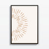 Sol Naranja cuadro decorativo para sala moderna | arte para hogar | Studio MagArt