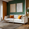 Sol Naranja cuadro decorativo para sala moderna | arte para hogar | Studio MagArt