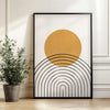 Sol y Arcos cuadro decorativo para sala moderna | arte para hogar | Studio MagArt