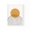 Sol y Arcos cuadro decorativo para sala moderna | arte para hogar | Studio MagArt