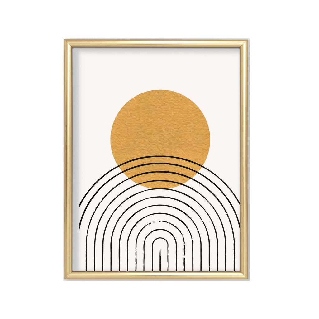 Sol y Arcos cuadro decorativo para sala moderna | arte para hogar | Studio MagArt