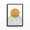 Sol y Arcos cuadro decorativo para sala moderna | arte para hogar | Studio MagArt