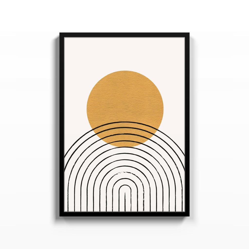 Sol y Arcos cuadro decorativo para sala moderna | arte para hogar | Studio MagArt