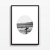 Surf Circle cuadro decorativo para sala moderna | arte para hogar | Studio MagArt