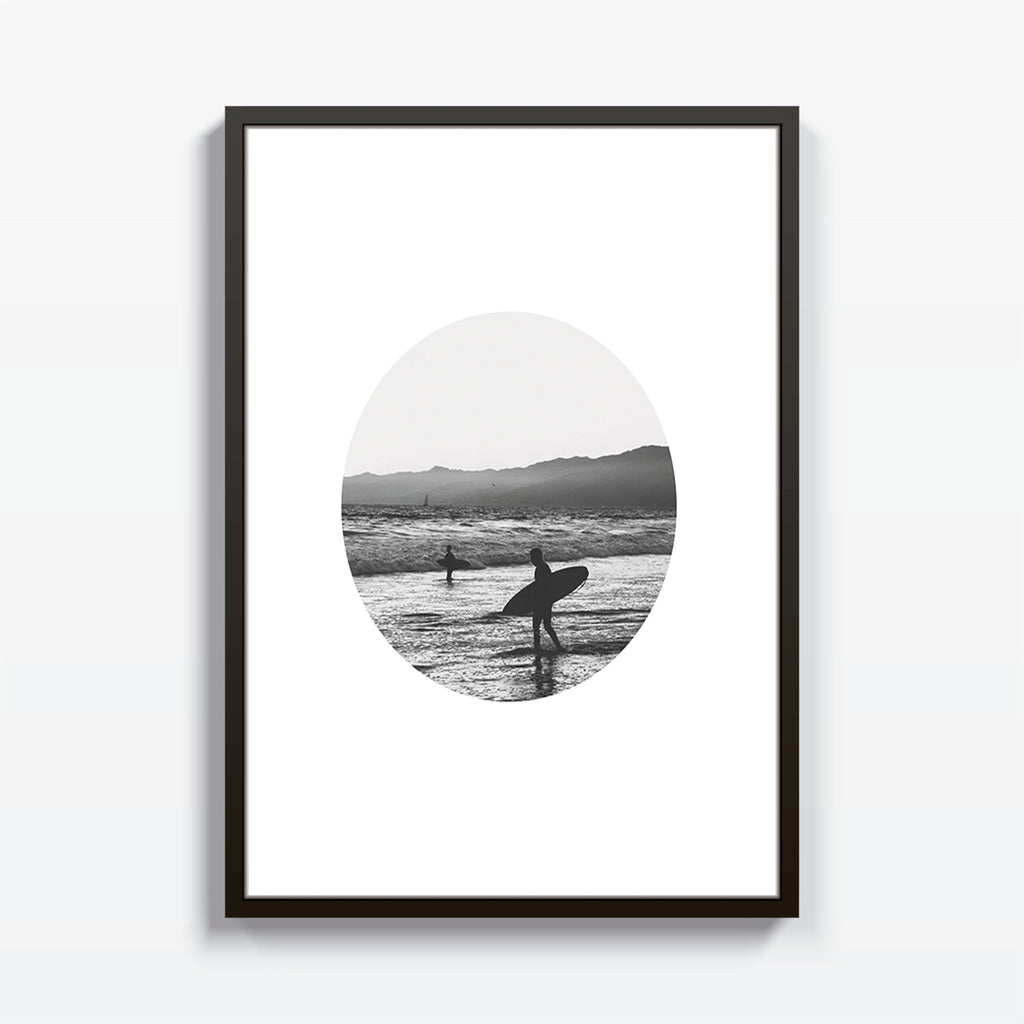 Surf Circle cuadro decorativo para sala moderna | arte para hogar | Studio MagArt