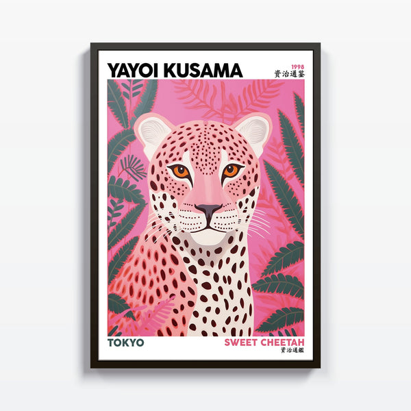 Sweet Cheetah Yayoi Kusama cuadro decorativo moderno para hogar | Studio MagArt