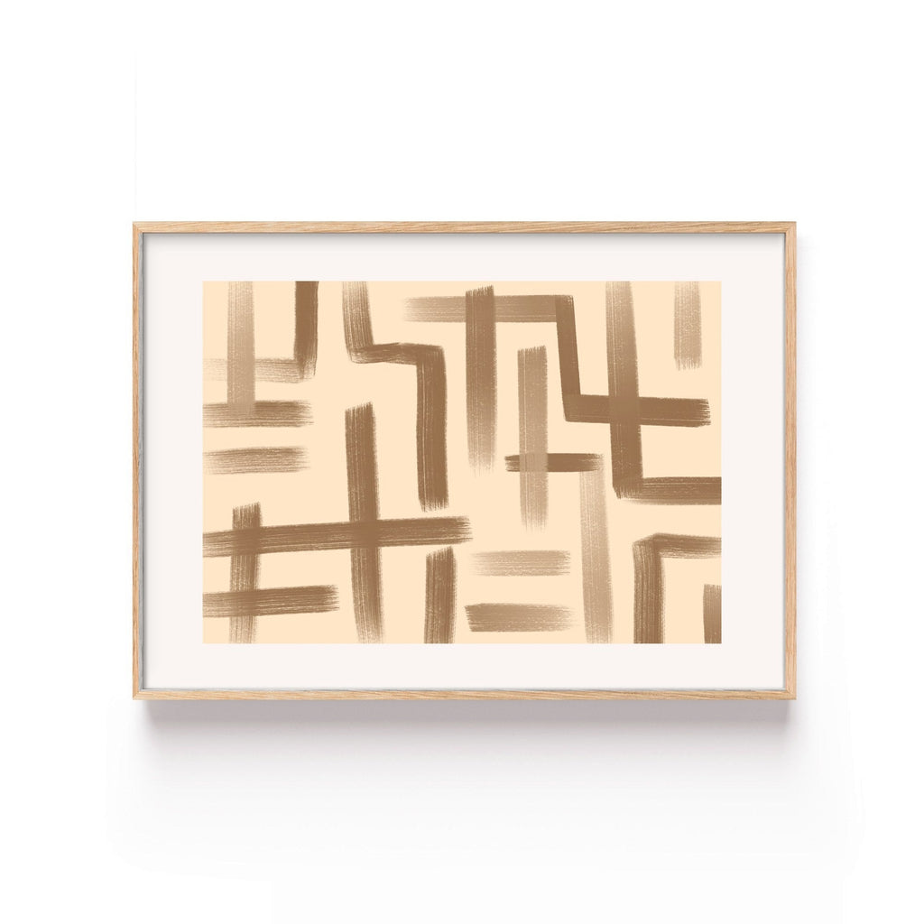 Tejido de Arena cuadro decorativo para sala moderna | arte para hogar | Studio MagArt
