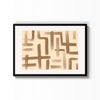 Tejido de Arena cuadro decorativo para sala moderna | arte para hogar | Studio MagArt