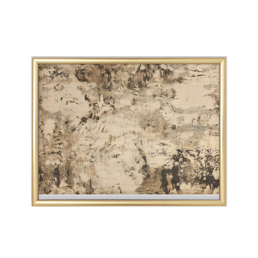Textura Antigua – cuadro decorativo con marco dorado | Studio MagArt