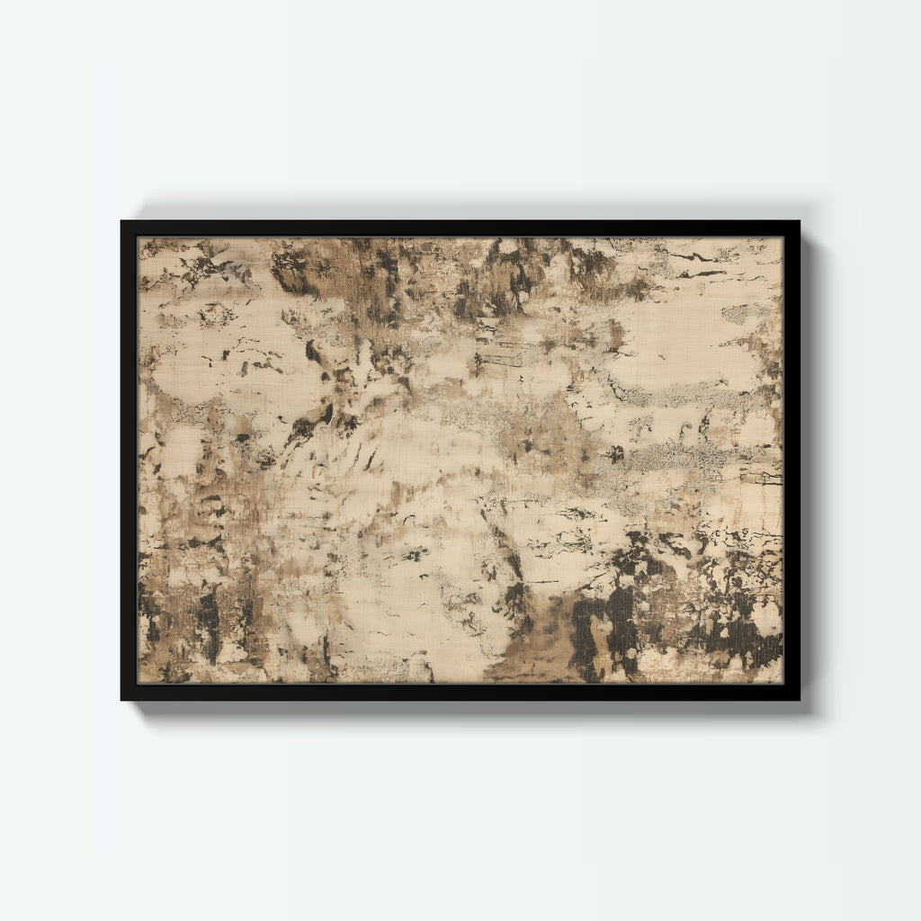 Textura Antigua – cuadro decorativo con marco negro | Studio MagArt