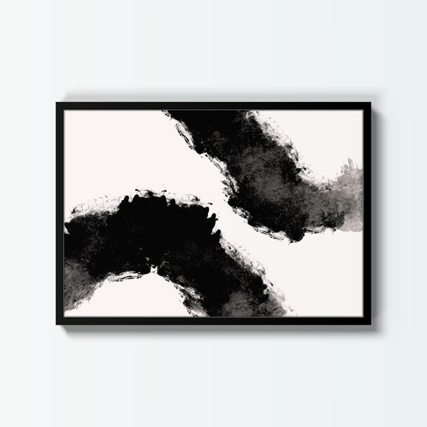 Tinta Salvaje – cuadro decorativo con marco negro | Studio MagArt