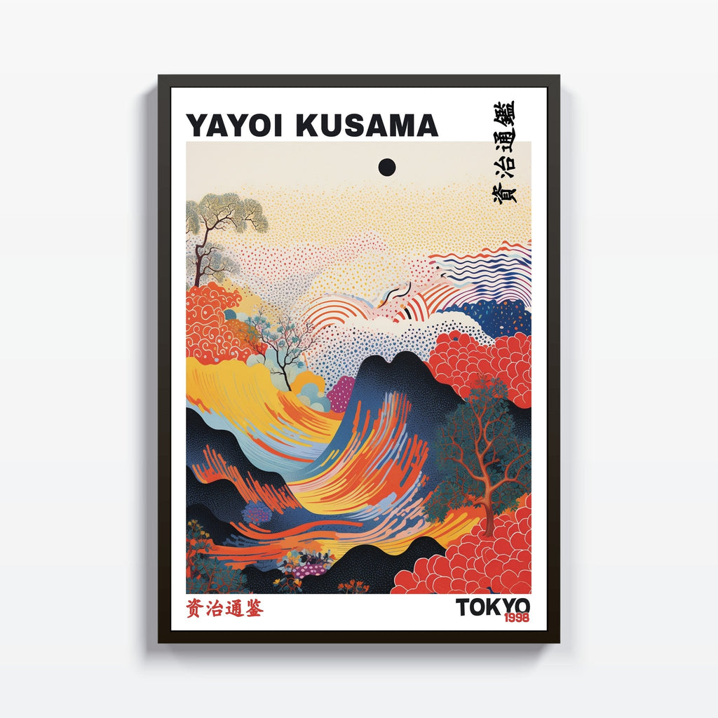 Tokyo 1998 Yayoi Kusama cuadro decorativo para sala moderna | arte para hogar | Studio MagArt