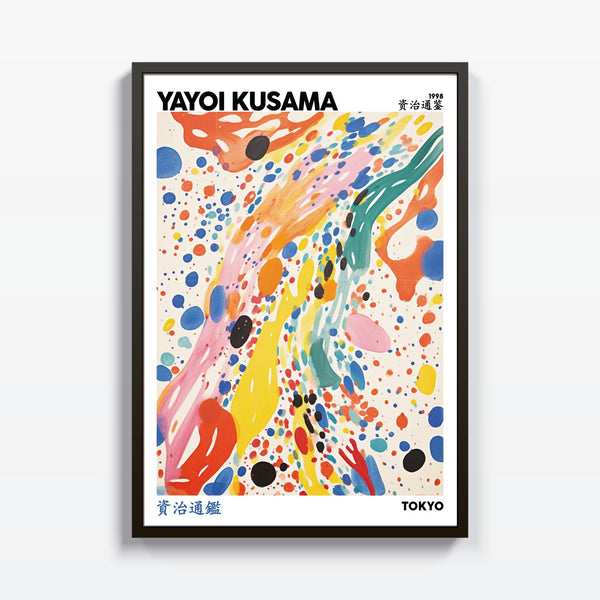 Tokyo 1998 Yayoi Kusama cuadro decorativo moderno para hogar | Studio MagArt