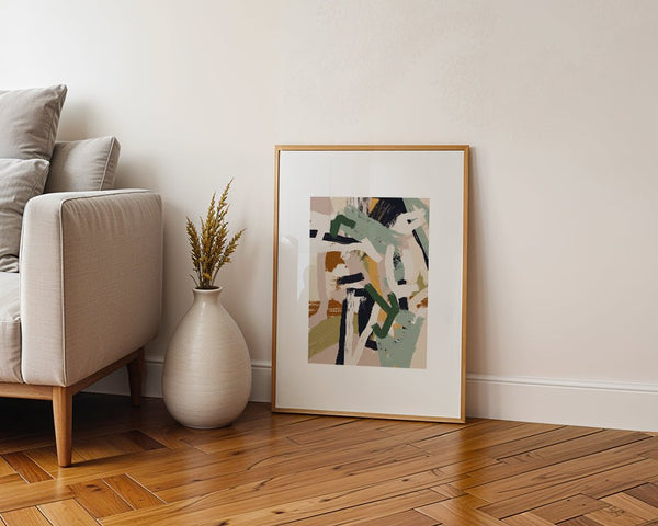 Trazos en Movimiento cuadro decorativo moderno para hogar | Studio MagArt