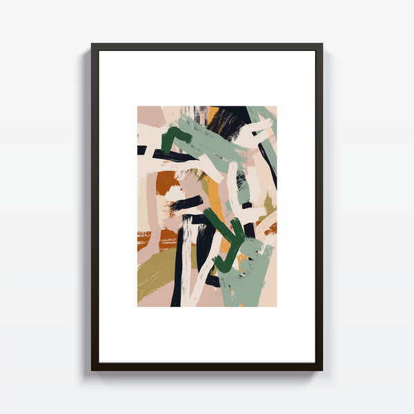 Trazos en Movimiento cuadro decorativo moderno para hogar | Studio MagArt