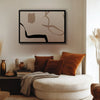 Trazos Neutros cuadro decorativo para sala moderna | arte para hogar | Studio MagArt