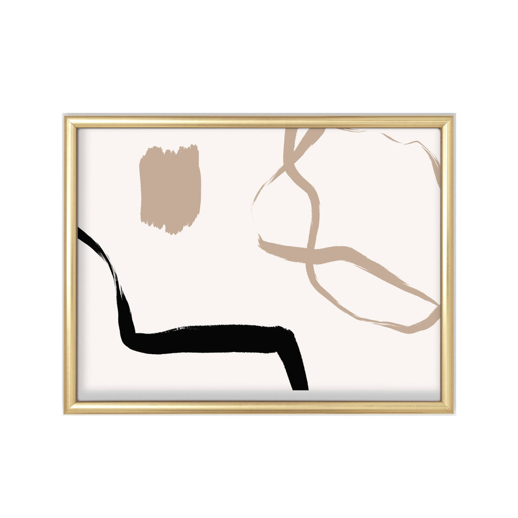 Trazos Neutros cuadro decorativo para sala moderna | arte para hogar | Studio MagArt
