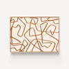 Trazos Terracota – cuadro decorativo con marco natural | Studio MagArt