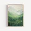 Valle en la Niebla – cuadro decorativo con marco natural | Studio MagArt