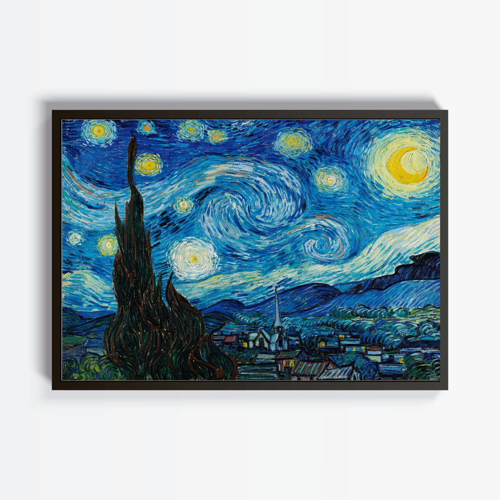 Van Gogh Noche Estrellada cuadro decorativo para sala moderna | arte para hogar | Studio MagArt