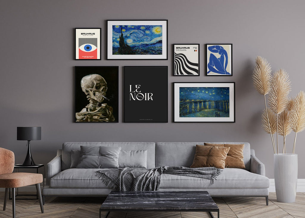 Van Gogh Noche Estrellada sobre el Ródano cuadro decorativo para sala moderna | arte para hogar | Studio MagArt