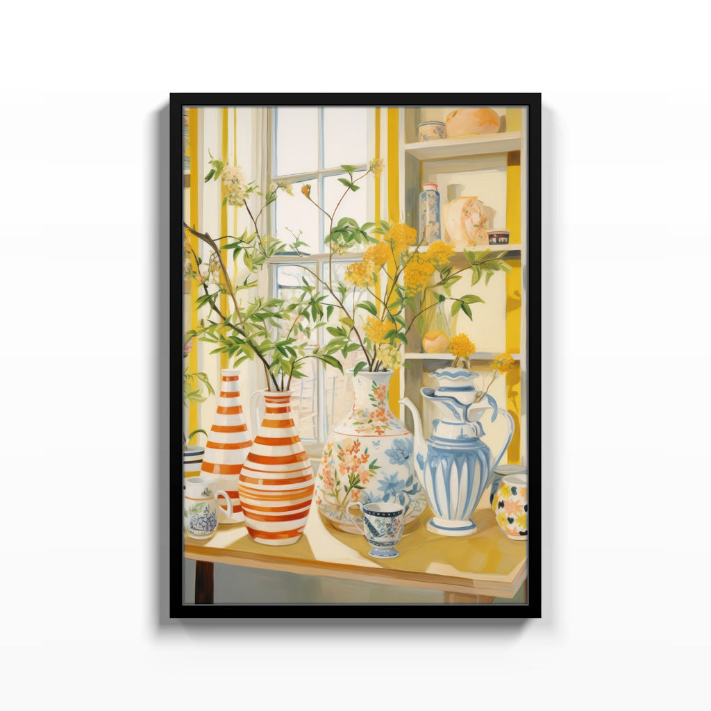 Ventana de Verano cuadro decorativo para sala moderna | arte para hogar | Studio MagArt